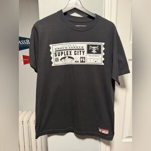 WWE Brock Lesnar Suplex City One Way Ticket T Shirt Size Men’s Medium